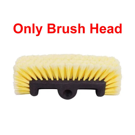 Car Wash Brush Head for Detailing Washing Vehicles, Boats, RVs, ATVs, or Off-Road Autos, Super Soft Bristles for Scratch Resista