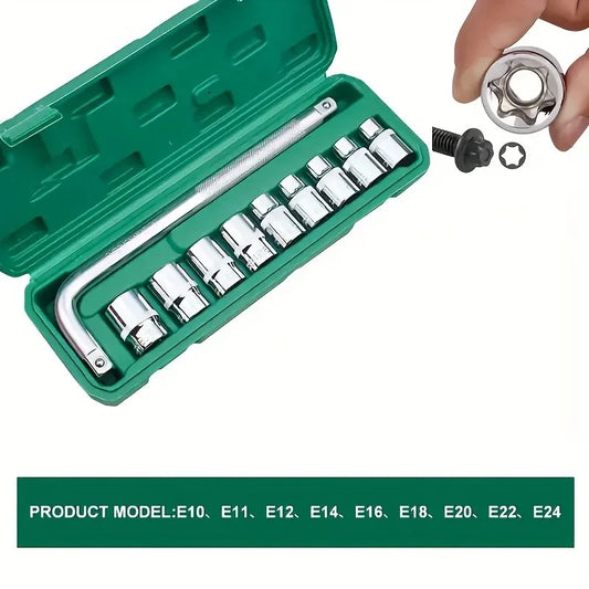 NEW Car Repair Tool Kit 46/53 Piece/Set Socket Set Car Repair Tool Ratchet Torque Wrench Combo Auto Repairing Tool Set