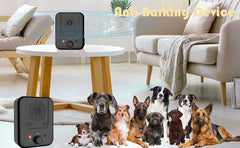 Barkpup Anti Barking Deterrent Device Dog Behavior Training Rechargeable Tool 10m Control Range LED Indicate Indoor/Outdoor Use