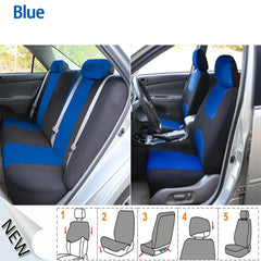 Car Seat Covers Full Set Automobile  Protection Cover Vehicle   Universal  Accessories -St For Renault Logan