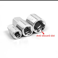 1/4" 3/8" 1/2" Ratchet Wrench Adapter Chrome Vanadium Sleeve  Drive Socket Converter Wrench Transform Joint