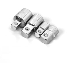 1/4" 3/8" 1/2" Ratchet Wrench Adapter Chrome Vanadium Sleeve  Drive Socket Converter Wrench Transform Joint