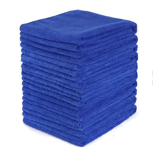 1pcs Car 30X30CM Blue Microfiber Car Cleaning Towels Kitchen Wash Auto  Home Cleaning Wash Clean Cloth Superfine Fiber