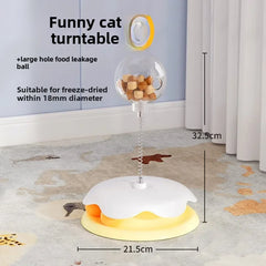 Snack Ball Dog Toy Interactive Treat Dispenser Ball Leaky Ball Pet Feeding Toy Cat and Small Dog Chase and Exercise Feeder