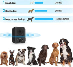 Barkpup Anti Barking Deterrent Device Dog Behavior Training Rechargeable Tool 10m Control Range LED Indicate Indoor/Outdoor Use