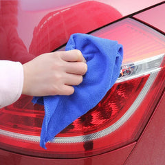 1pcs Car 30X30CM Blue Microfiber Car Cleaning Towels Kitchen Wash Auto  Home Cleaning Wash Clean Cloth Superfine Fiber