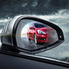 652F Car SUV Rear View Mirror Film Rainproof Anti Fog Anti-Glare Protective Film High-Definition for Clear Window Protec