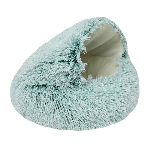 Winter Warm Cat Kennel Plush Pet Kennel Deep Sleep Dog Kennel Pet Mat Cat House Dog House Cat Kennel Supplies