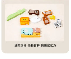 Kids Montessori Math Toys for Toddlers Educational Wooden Puzzle Fishing Toys Count Number Shape Matching Sorter Games Board Toy