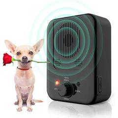 Barkpup Anti Barking Deterrent Device Dog Behavior Training Rechargeable Tool 10m Control Range LED Indicate Indoor/Outdoor Use