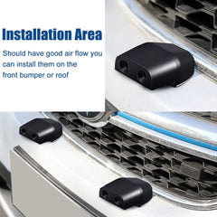 4Pcs Deer Warning Whistles Device Portable Deer Repelling Whistles Mini Car Safety Deer Whistle Weather-Resistant Animal Alert