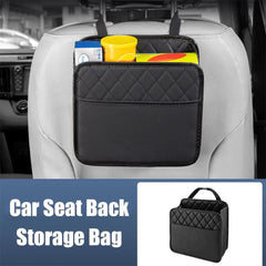 PU Leather Car Seat Organizer Storage Bag for All Vehicle Models Keep Your Ride Neat & Protected with Essential Auto Accessories