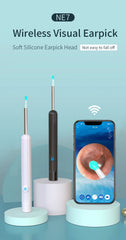 NATFIRE NE7 Smart Visual Ear Sticks Otoscope 1296P Endoscope Wax Removal Tool Earpick Mini Camera Health Care Ear Cleaner