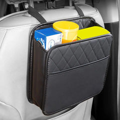 PU Leather Car Seat Organizer Storage Bag for All Vehicle Models Keep Your Ride Neat & Protected with Essential Auto Accessories