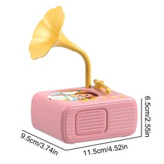 Children's Phonograph Story Music Player Toddler Toys Kids Gramophone with 96 Cards Early Childhood Education Birthday Gift