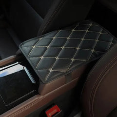 Universal Car Leather Armrest Mat Auto Armrests Storage Box Mats Dust-proof Cushion Cover Armrest Protector Waterproof Interior