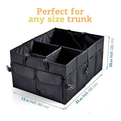Big Capacity Car Storage Box Car Trunk Organizer Eco-Friendly Super Durable Collapsible Cargo Storage Tool Auto Trucks Trunk Box