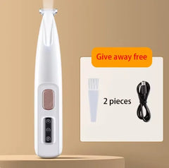 New Dog Paw Trimmer with LED Light Fully Waterproof Pet Hair Trimmer with LED Display Dog Clippers for Grooming 18mm Widen Blade
