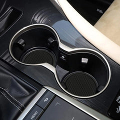 Silicone Car Coasters 2pcs Anti-noise Car Cup Coaster Holder Accessories Water Cup Car Interior Car Non-slip Waterproof D3Y5