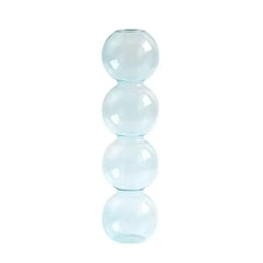Romantic Glass Vase Modern Creative Hydroponic Flower Pot Funny Simple Spherical Flower Vase Dining Room