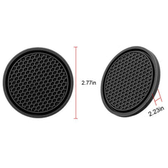 Silicone Car Coasters 2pcs Anti-noise Car Cup Coaster Holder Accessories Water Cup Car Interior Car Non-slip Waterproof D3Y5