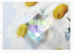 Science Cube Optical Prism Photography Hexahedral 1pcs15x15x15mm Home Decor Prism Glass Cube Topografia