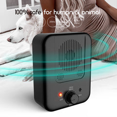 Barkpup Anti Barking Deterrent Device Dog Behavior Training Rechargeable Tool 10m Control Range LED Indicate Indoor/Outdoor Use
