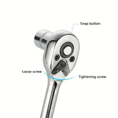 NEW Car Repair Tool Kit 46/53 Piece/Set Socket Set Car Repair Tool Ratchet Torque Wrench Combo Auto Repairing Tool Set