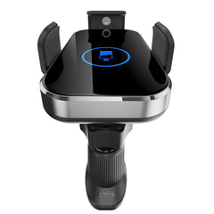 Car Mount Phone Holder Wireless Charger Fast Charging Air Vent Car Charging Holder One-touch Clamping Charger Mount