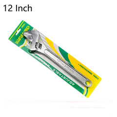 6/8/10/12/15 Inch Adjustable Wrench Large Openin Multifunction Spanner Universal Pipe Repair Tools Workshop Hand Repair Tools