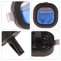 1xCar Fragrance Auto Air Outlet Aromatherapy Clip with Essential Oil Air Freshener Car Interior Odor Removing Fragrance Perfume