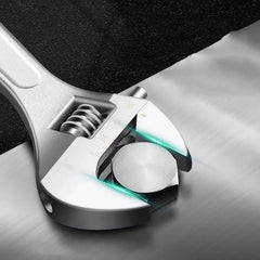 6/8/10/12/15 Inch Adjustable Wrench Large Openin Multifunction Spanner Universal Pipe Repair Tools Workshop Hand Repair Tools