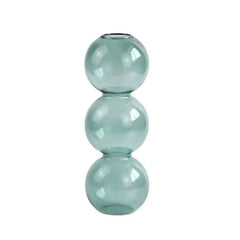 Romantic Glass Vase Modern Creative Hydroponic Flower Pot Funny Simple Spherical Flower Vase Dining Room