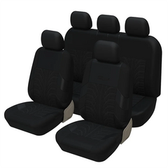 Car Seat Covers Set Polyester Fabric Universal Fits Most Cars Covers Car Seat Protector For Nissan Teana For Renault Kadjar F3