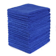 1pcs Car 30X30CM Blue Microfiber Car Cleaning Towels Kitchen Wash Auto  Home Cleaning Wash Clean Cloth Superfine Fiber