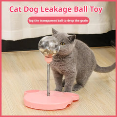 Snack Ball Dog Toy Interactive Treat Dispenser Ball Leaky Ball Pet Feeding Toy Cat and Small Dog Chase and Exercise Feeder