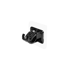 1/2pcs Nail-Free Adjustable Curtain Rod Holder Clamp Hook Rod Bracket Holders Adhesive Wall Curtain Fixed Clip Hanging Rack Hook
