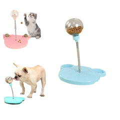 Snack Ball Dog Toy Interactive Treat Dispenser Ball Leaky Ball Pet Feeding Toy Cat and Small Dog Chase and Exercise Feeder