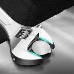 6/8/10/12/15 Inch Adjustable Wrench Large Openin Multifunction Spanner Universal Pipe Repair Tools Workshop Hand Repair Tools