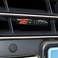 2-20Pcs Glossy Black Sport Emblem Side Fender Logo Decal Trunk Fender 3D Badge for Audi S-Line Q5 Q7 A3 A4