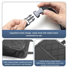 PU Leather Car Seat Organizer Storage Bag for All Vehicle Models Keep Your Ride Neat & Protected with Essential Auto Accessories