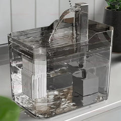 1.5L Cat Water Fountain Auto Filter USB Pet Drinker Compact Water Dispenser Live Circulation System for Cats and Small Pets