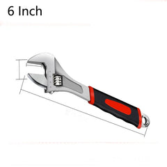 6/8/10/12/15 Inch Adjustable Wrench Large Openin Multifunction Spanner Universal Pipe Repair Tools Workshop Hand Repair Tools