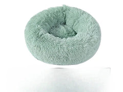 Plush Pet Nest Winter Cat Nest Dog Nest Warm Detachable and Washable Round Cat Nest Pet Bed Seasonal Universal Decoration Home