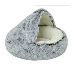 Winter Warm Cat Kennel Plush Pet Kennel Deep Sleep Dog Kennel Pet Mat Cat House Dog House Cat Kennel Supplies