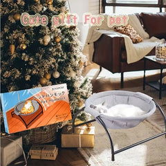 Pet Supplies Cat Nest Hammock Sleep Nest Summer Cat House Comfortable Breathable Cat Bed Cat Hammock Basket Removable Cat House