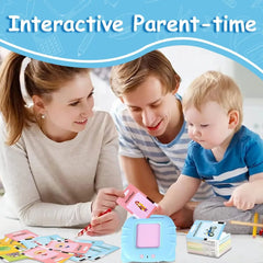 Flash Cards for Kids Early Education Learning Toys Talking Flashcards Preschool English Electronic Audio Book Machine Gift