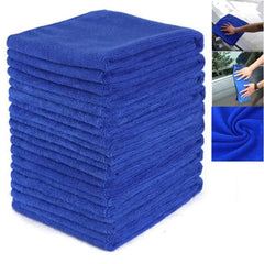 1pcs Car 30X30CM Blue Microfiber Car Cleaning Towels Kitchen Wash Auto  Home Cleaning Wash Clean Cloth Superfine Fiber