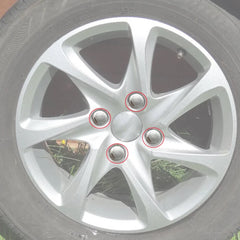 4Pcs Wheel Nuts Bolts Fit For Citroen Peugeot 206 207 208 308 407 3008 17mm HEX Wheel Lug Bolts