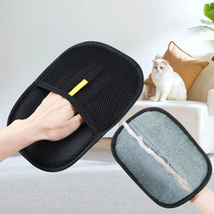 New Hair Removal Gloves Double Pet Electrostatic Cat Hair Removal Brush Adhesive Gloves Cat Hair Comb Washing Hair Removal Groom